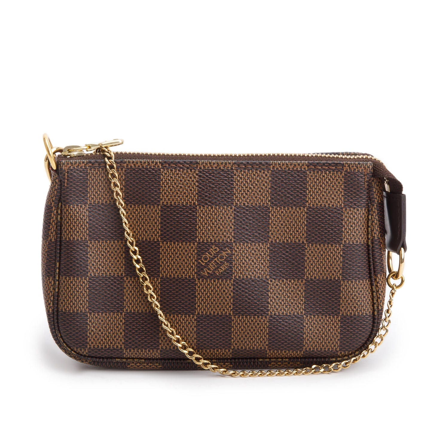 Louis Vuitton 2021 Damier Ebene Mini Pochette Accessories