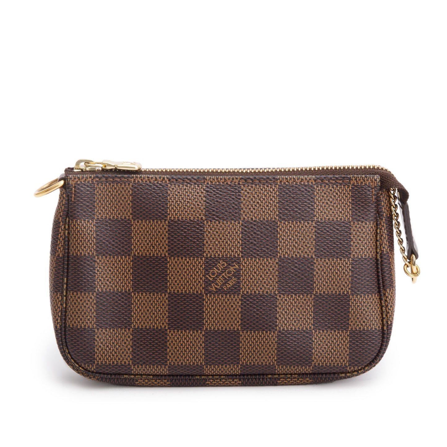 Louis Vuitton 2021 Damier Ebene Mini Pochette Accessories