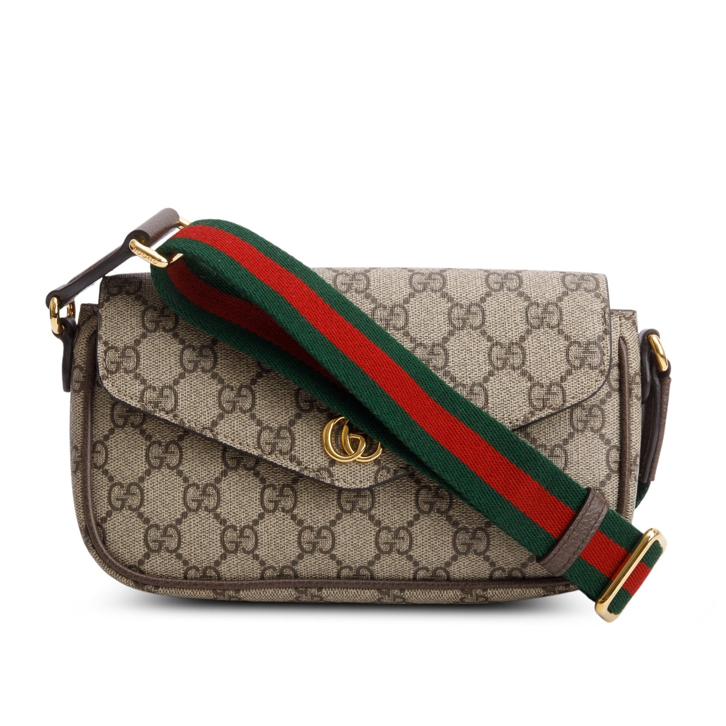 Gucci GG Supreme Monogram Web Ophidia Pochette