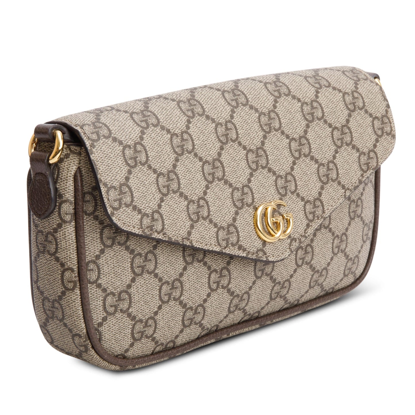 Gucci GG Supreme Monogram Web Ophidia Pochette