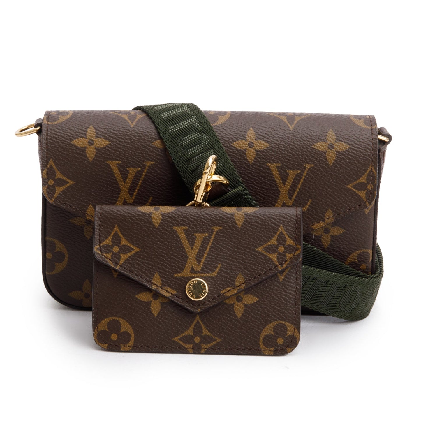 Louis Vuitton 2020 Monogram Felicie Strap & Go Crossbody Bag