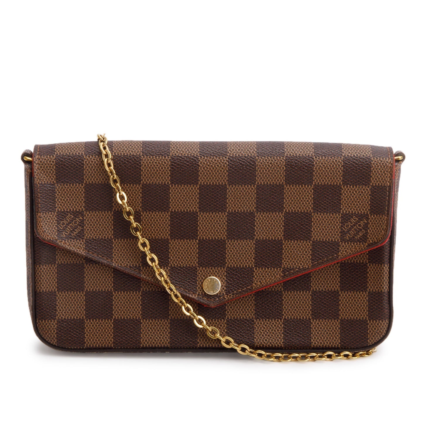 Louis Vuitton Damier Ebene Felicie Pochette Bag