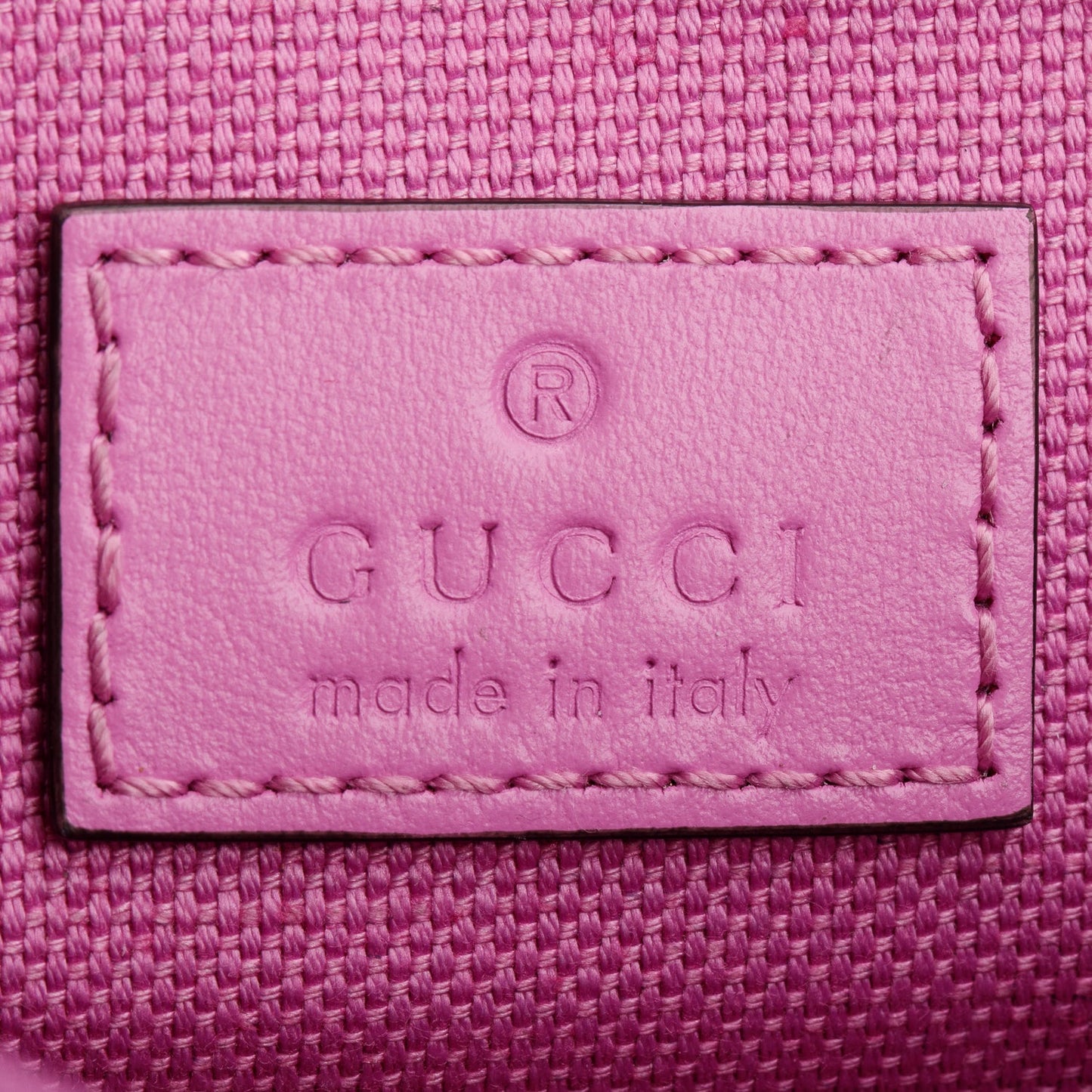 Gucci Pink/Yellow Monogram Matelasse Super Mini GG Marmont Chain Shoulder Bag