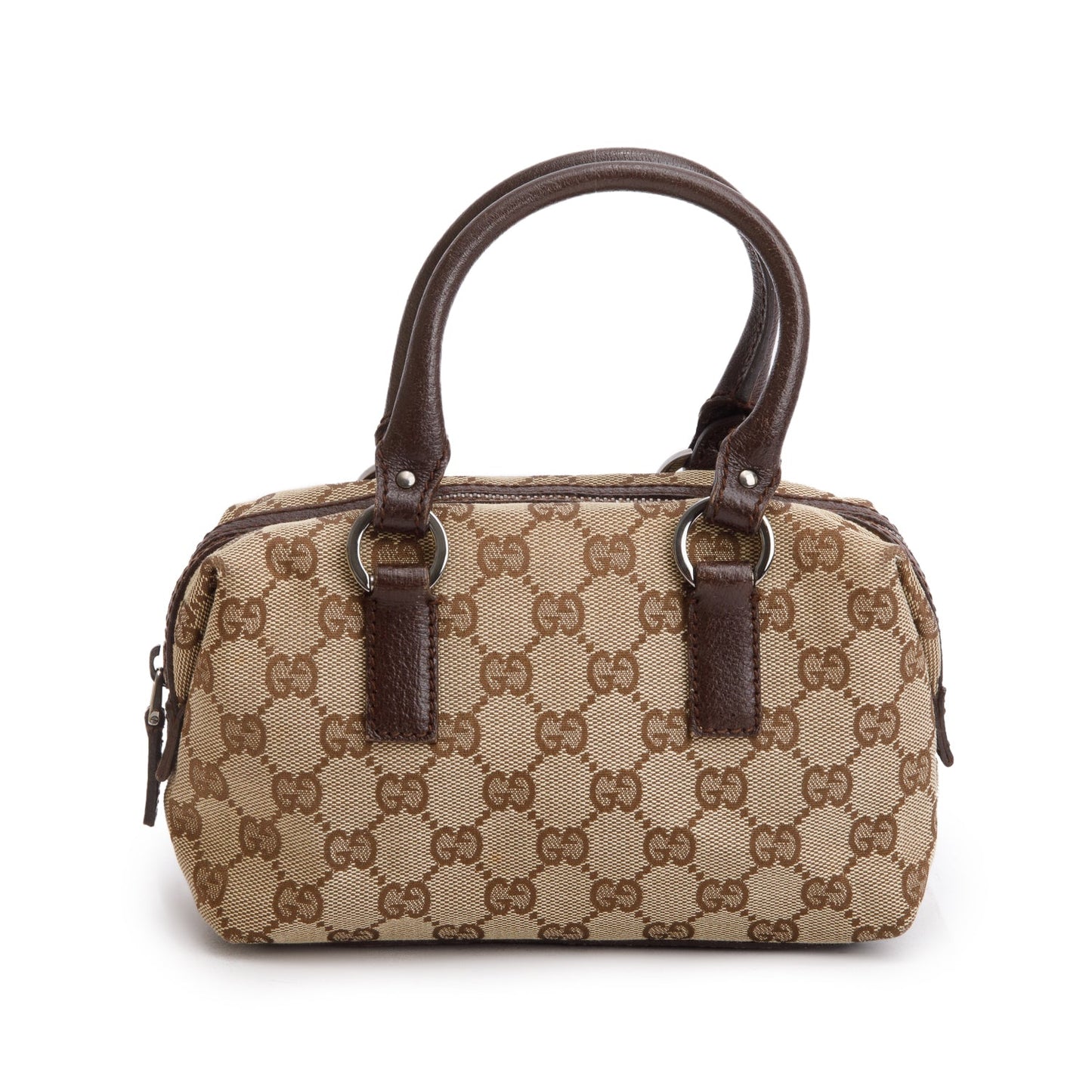 Gucci GG Supreme Monogram Mini Boston Bag