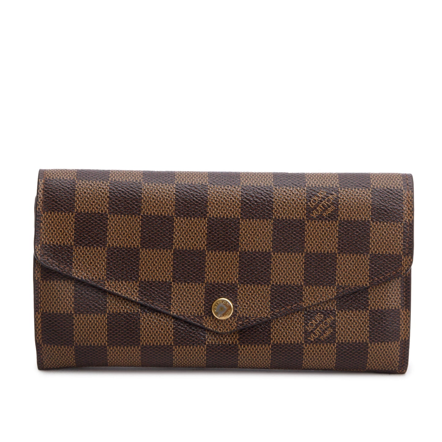 Louis Vuitton Damier Ebene Sarah Wallet