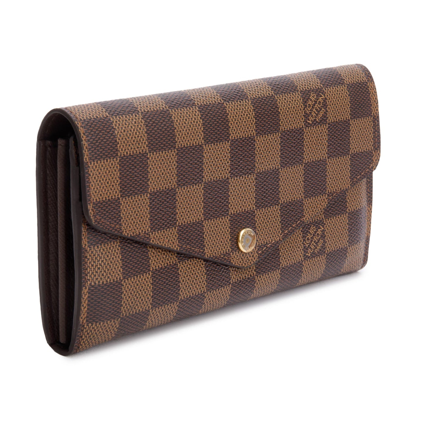 Louis Vuitton Damier Ebene Sarah Wallet
