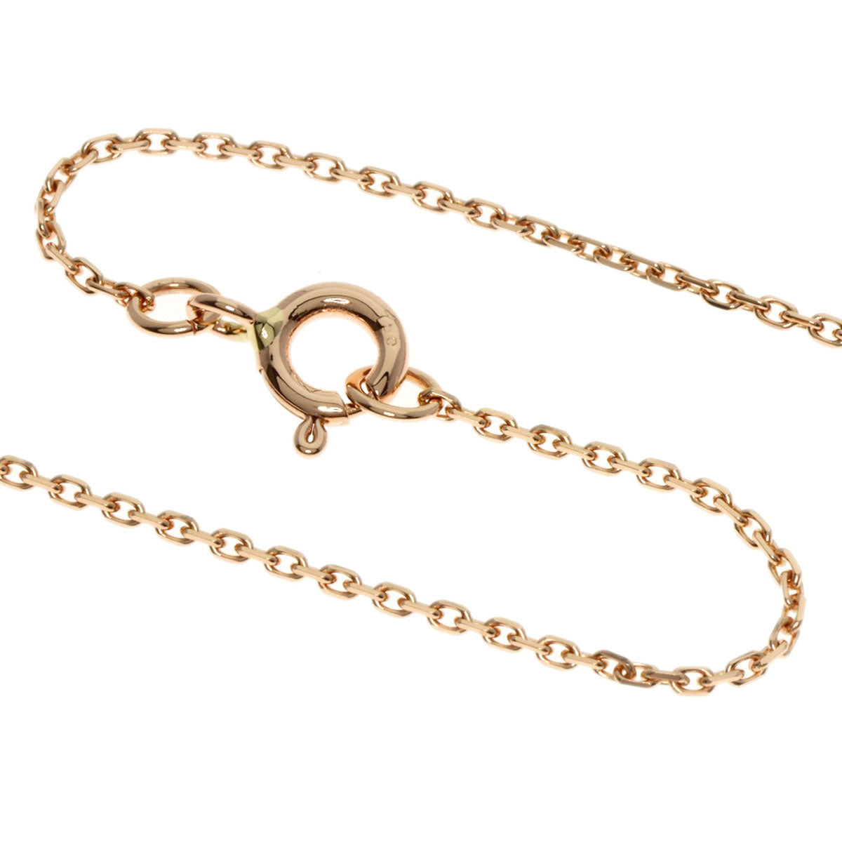 LOUIS VUITTON Necklace 18K Pink Gold gold Sun Blossom 1P Diamond