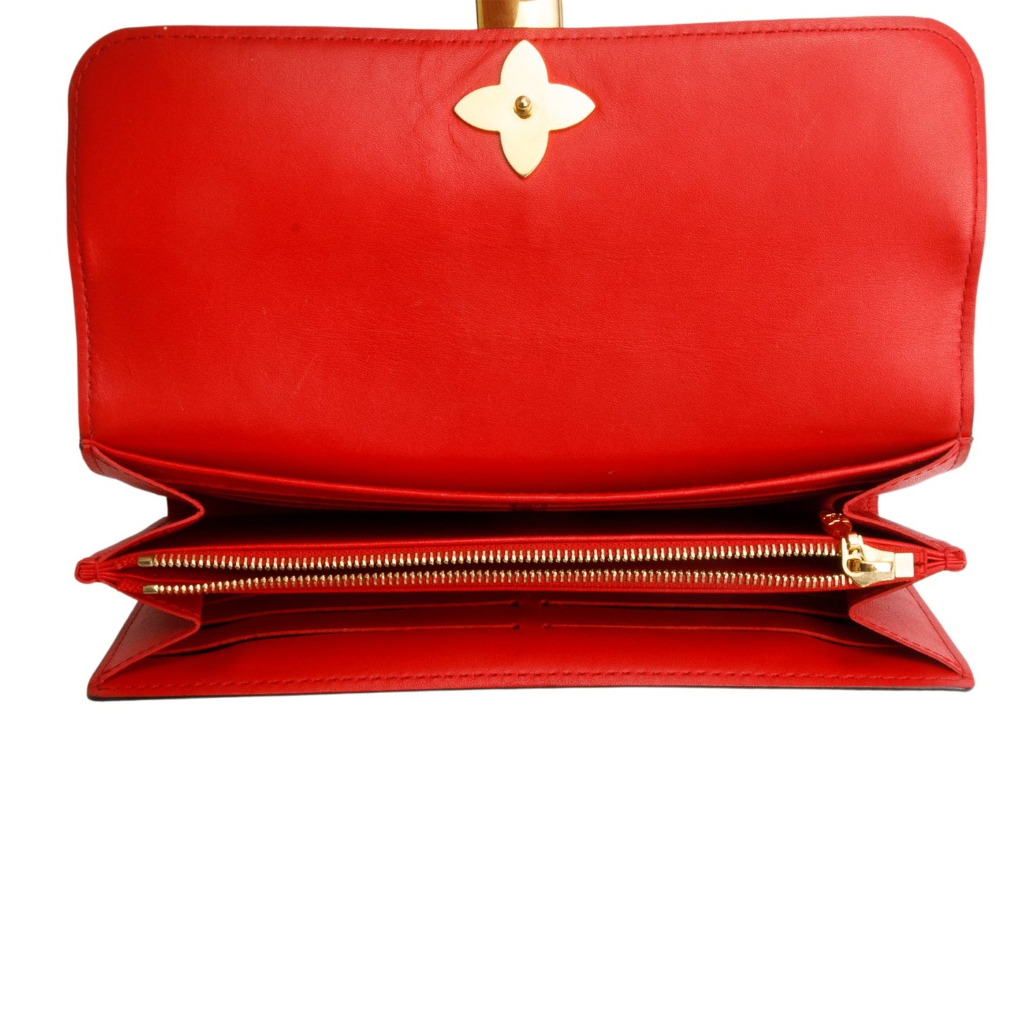 Louis Vuitton Monogram Flower Lock Wallet