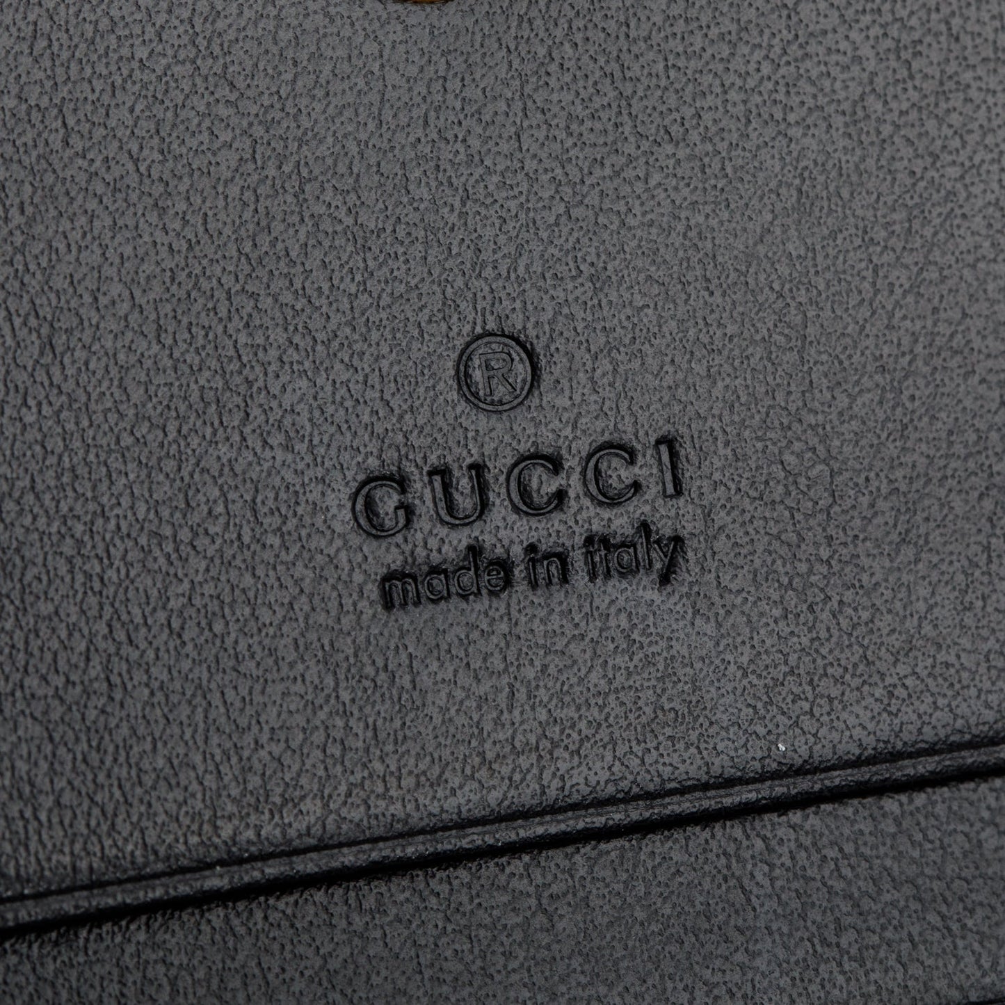 Gucci Black Quilted GG Marmont Leather Card Case Wallet