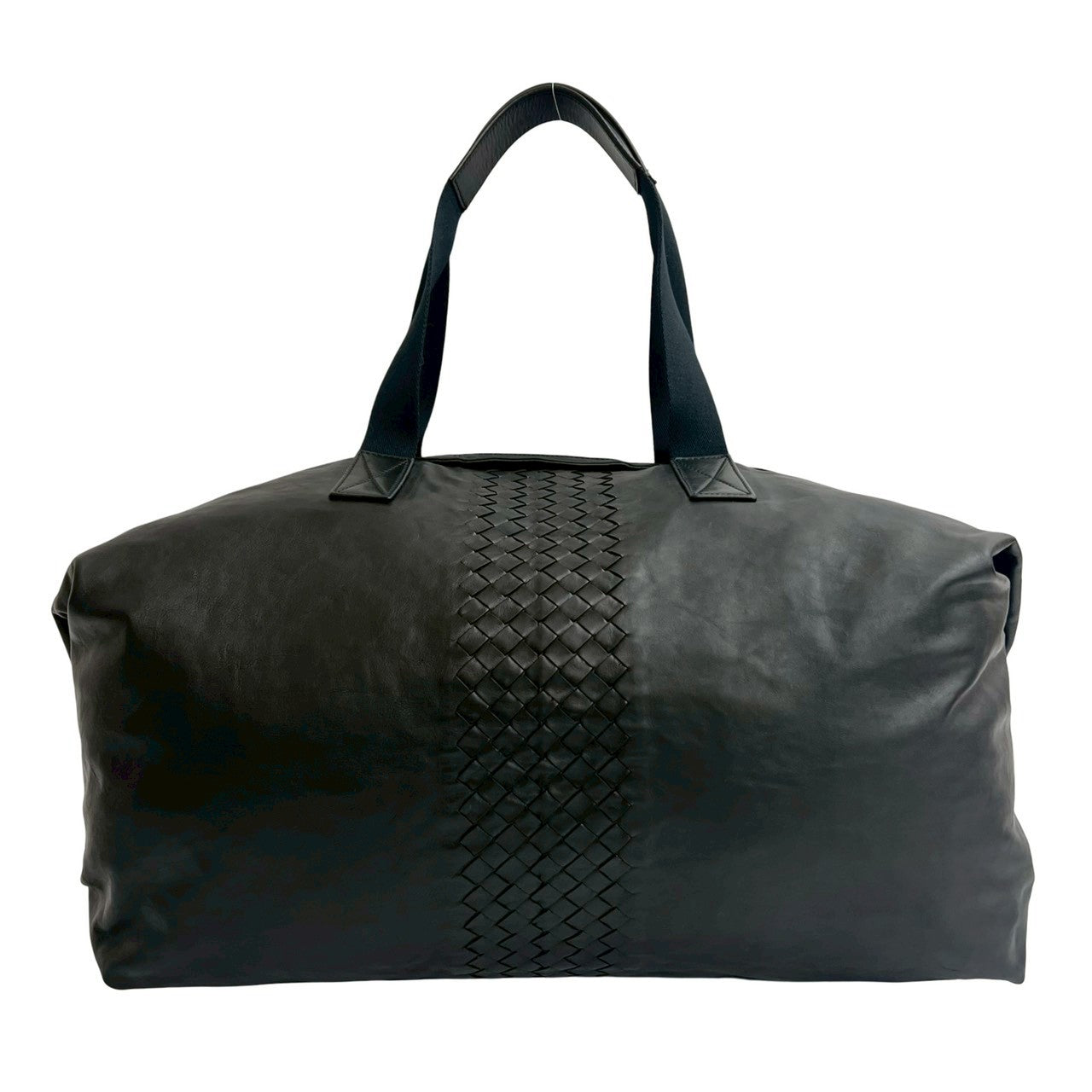 BOTTEGAVENETA Boston Duffel bag leather black
