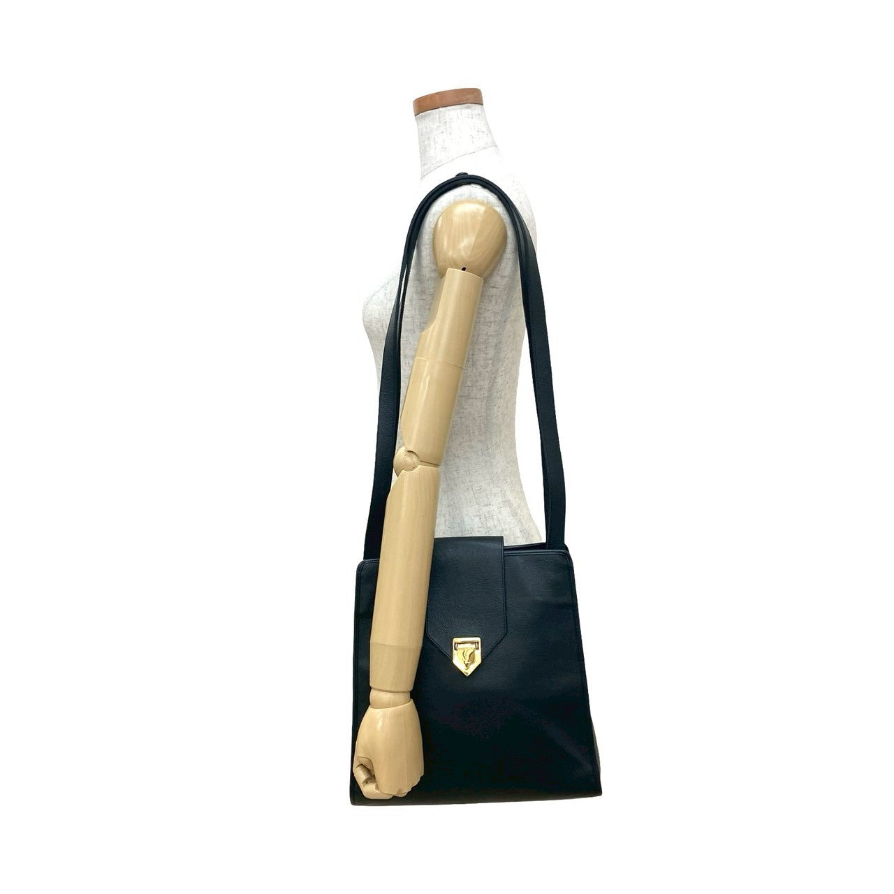 YVES SAINT LAURENT Shoulder Bag leather black