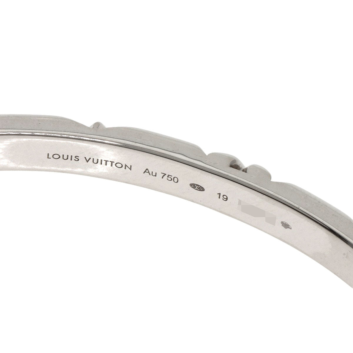LOUIS VUITTON bracelet K18WG Silver Bracelet LV Volt Multi #19