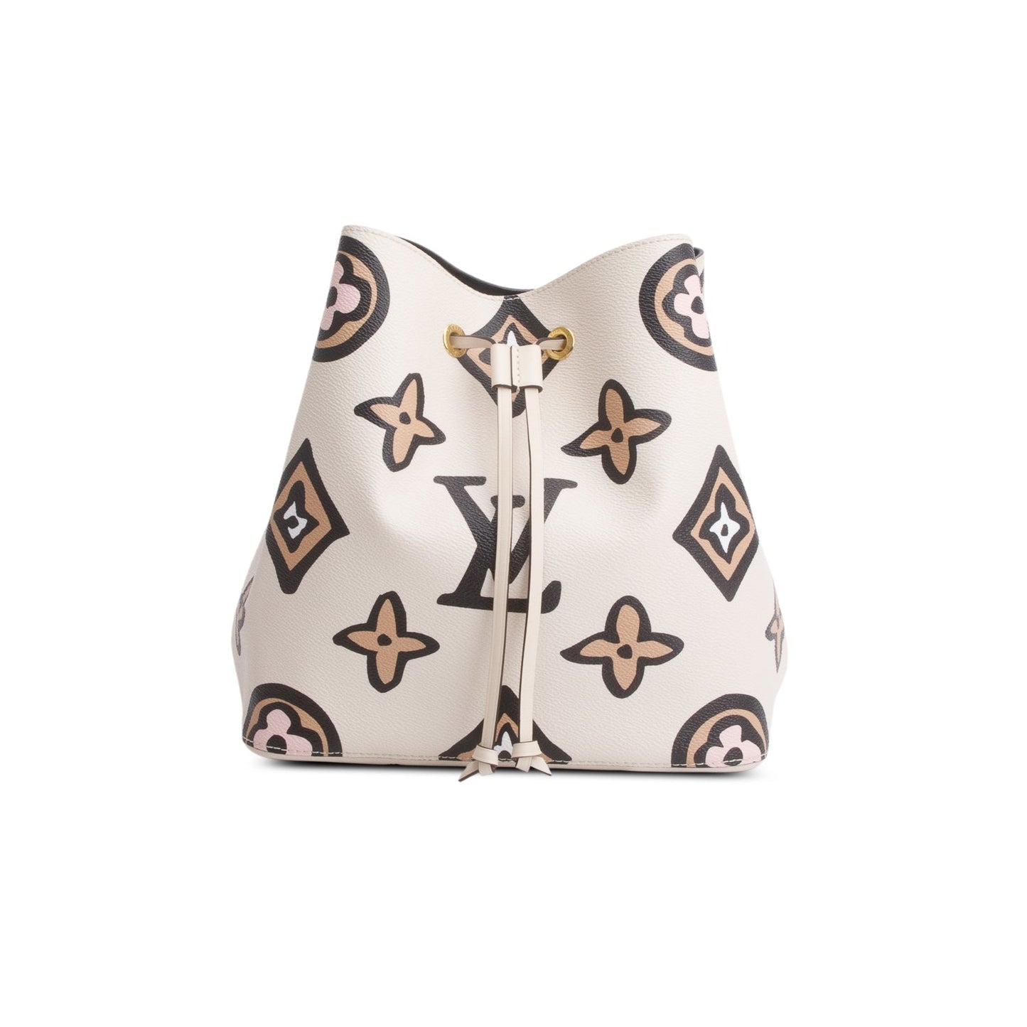 Louis Vuitton White Monogram Giant Wild at Heart Neonoe MM
