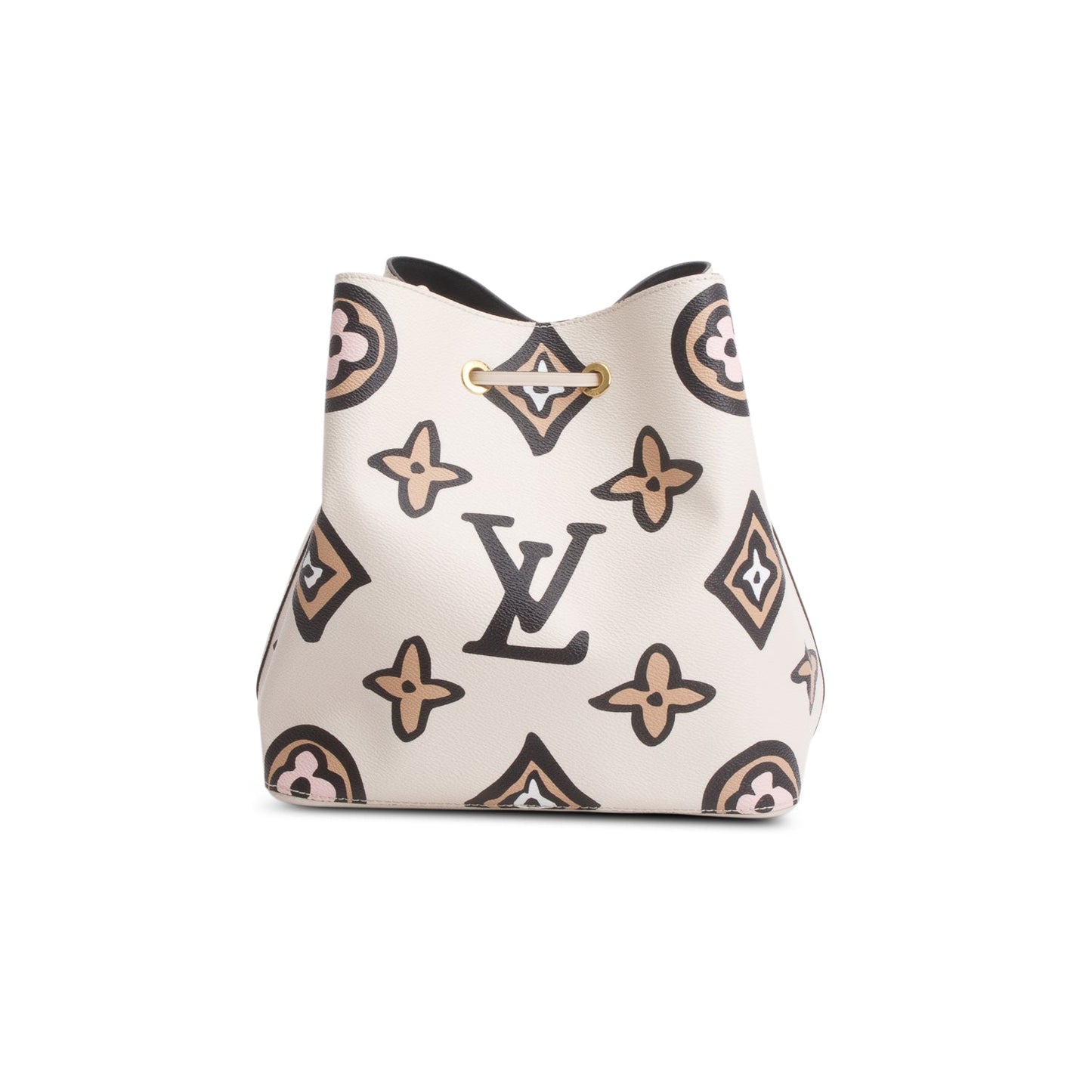 Louis Vuitton White Monogram Giant Wild at Heart Neonoe MM