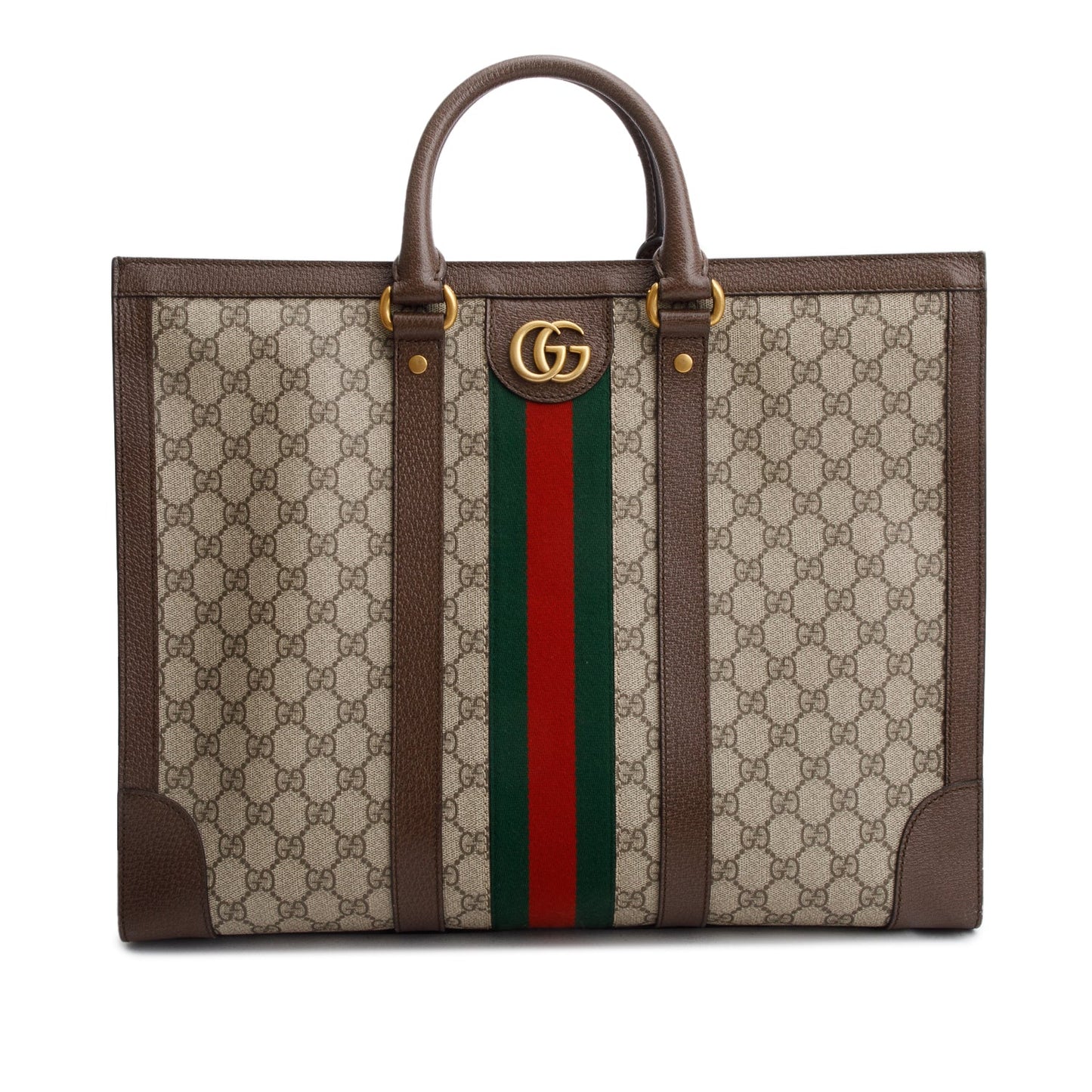 Gucci GG Supreme Monogram Web Ophidia Large Tote