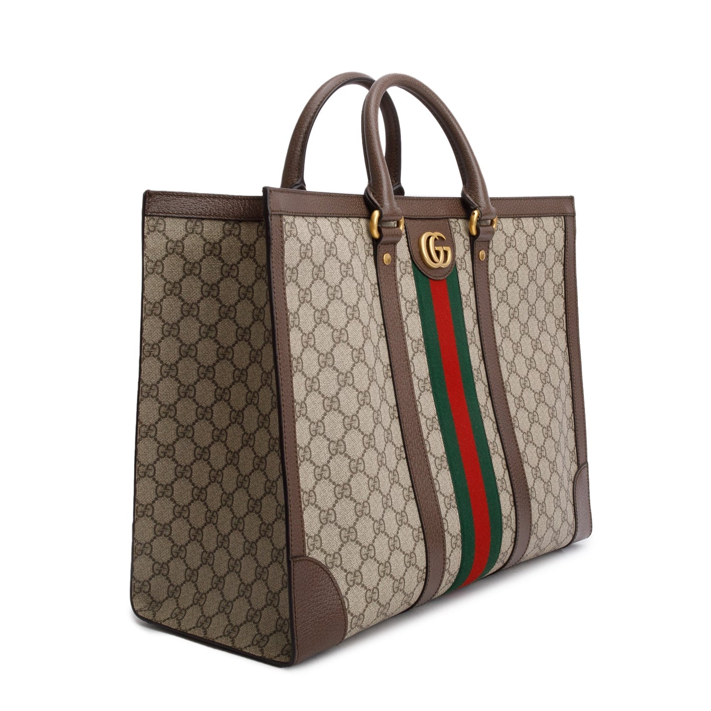 Gucci GG Supreme Monogram Web Ophidia Large Tote