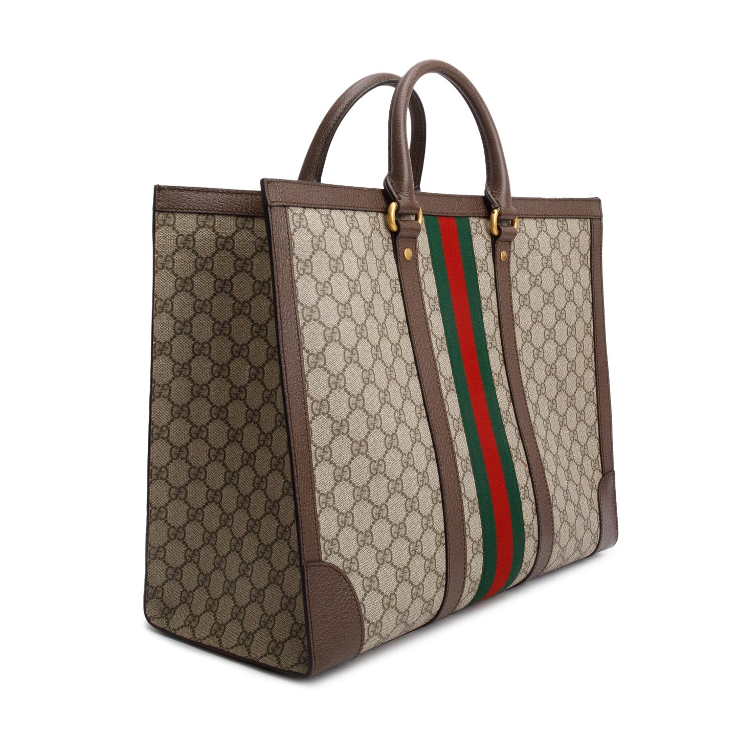 Gucci GG Supreme Monogram Web Ophidia Large Tote