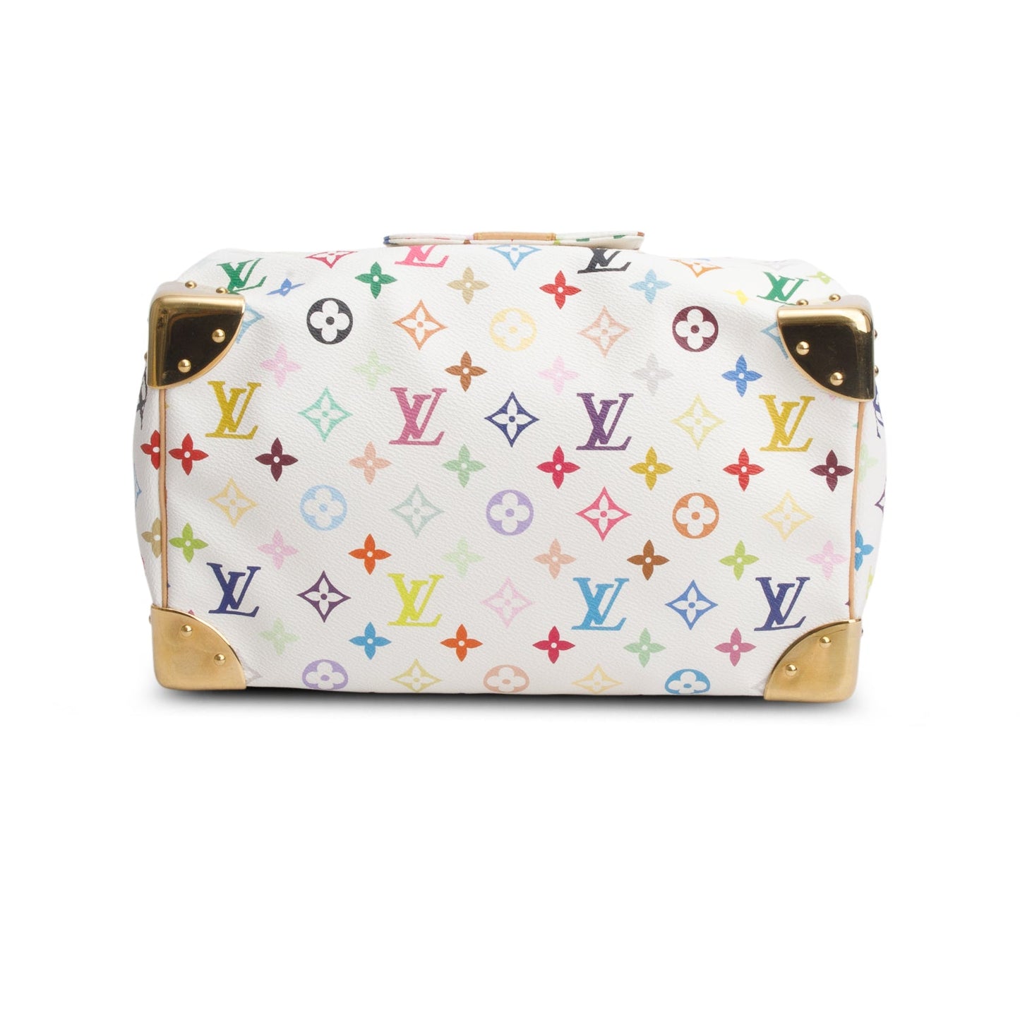 Louis Vuitton White Monogram Multicolore Speedy 30