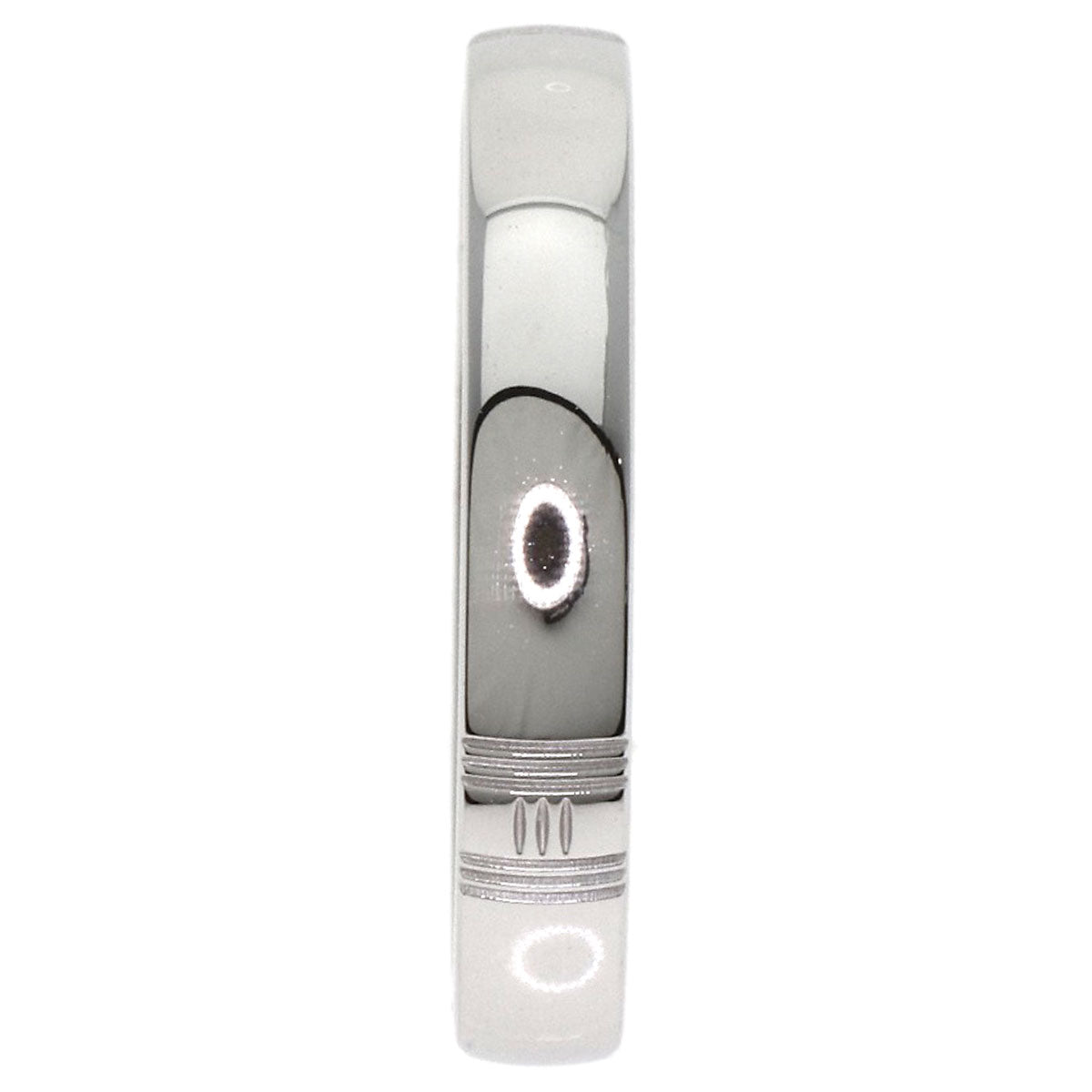 HERMES Ring K18WG Silver Alliance #49
