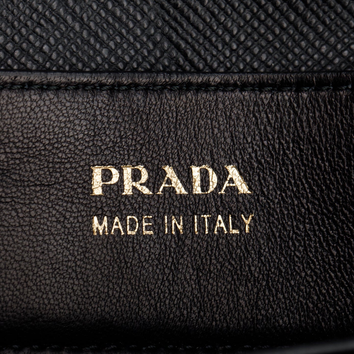 Prada Black Saffiano Lux and Beige Canapa Medium Galleria Tote