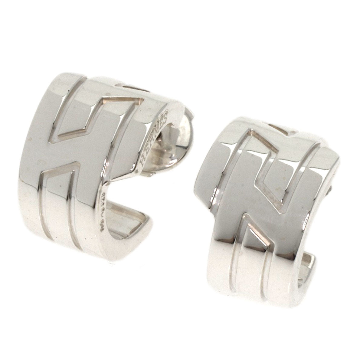 HERMES Pierce SV Silver Italy Women