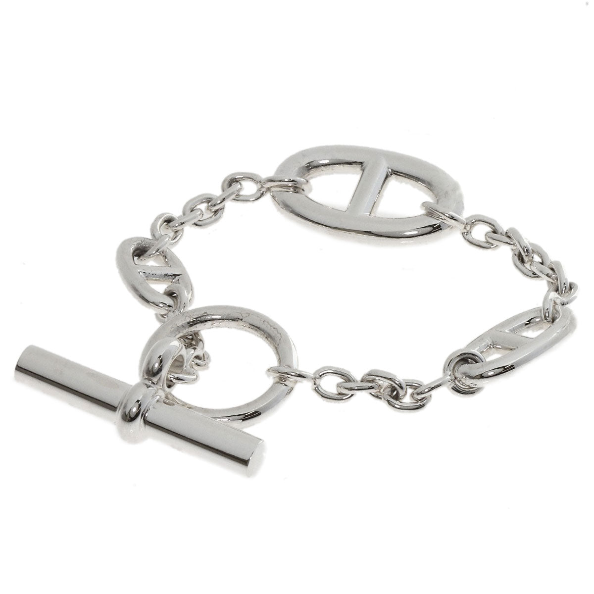 HERMES bracelet SV Silver Chene Dunkle Farandole Women