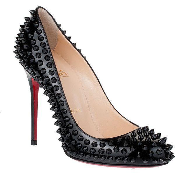 CHRISTIAN LOUBOUTIN FIFI SPIKES 100 mm size 38.5