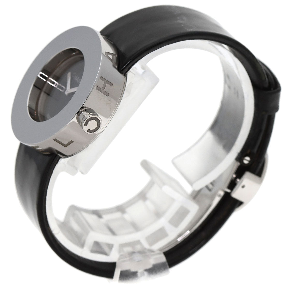CHANEL Watches Quartz H0579 Stainless Steel Silver La Ronde black dial