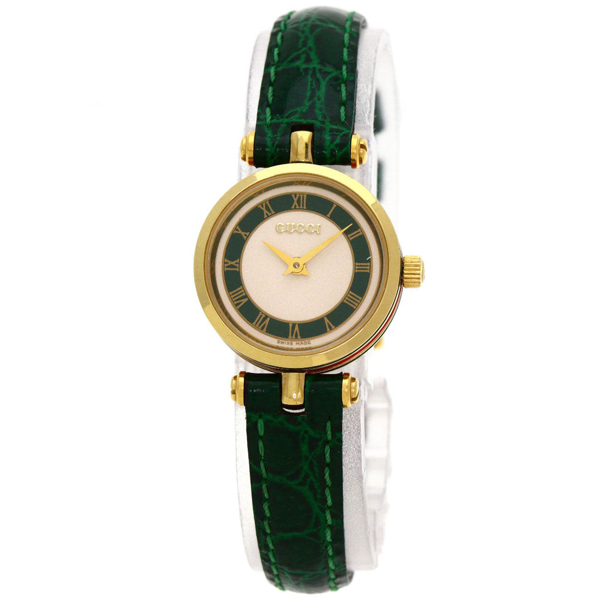 GUCCI Watches Quartz Gold Plated gold Sherry line Ivory dial