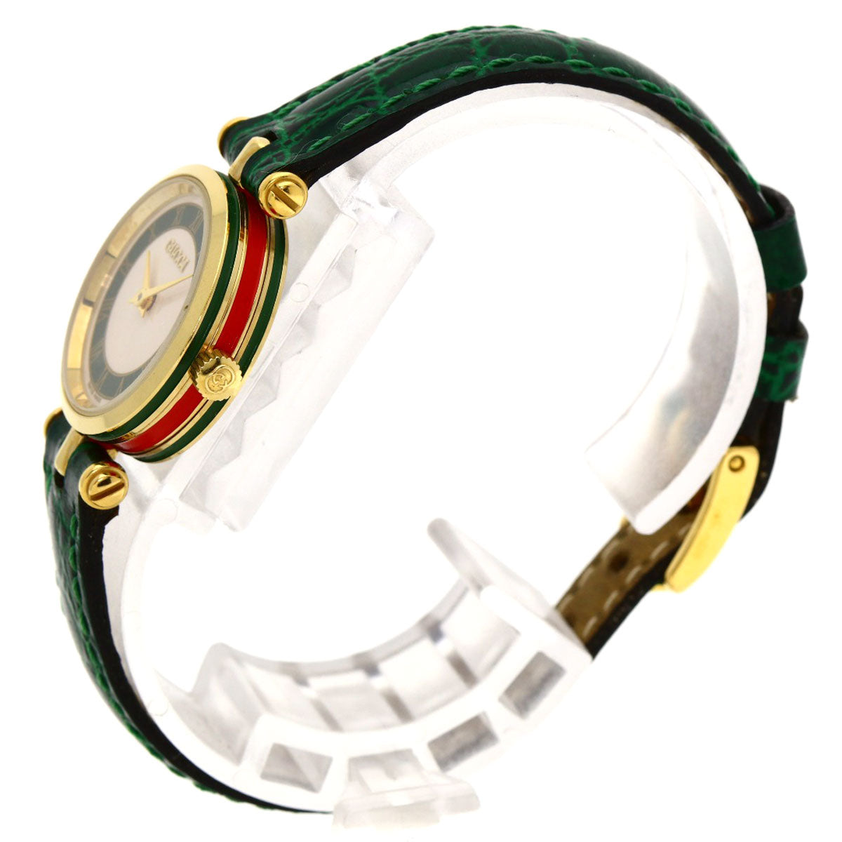 GUCCI Watches Quartz Gold Plated gold Sherry line Ivory dial
