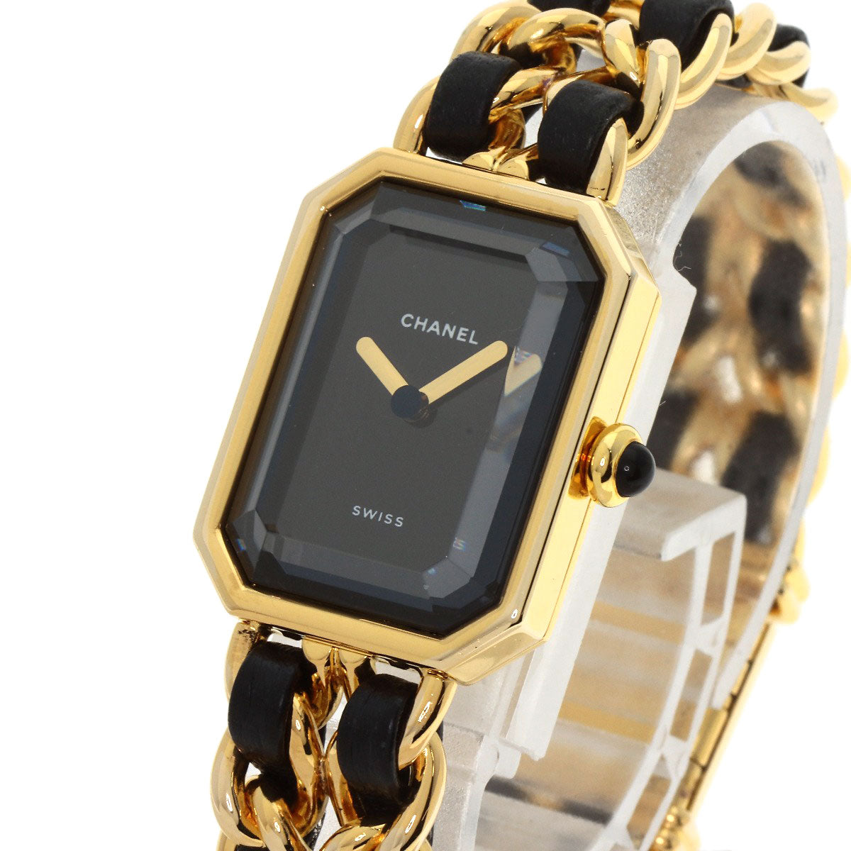 CHANEL Watches Quartz Gold Plated gold Premiere S black dial