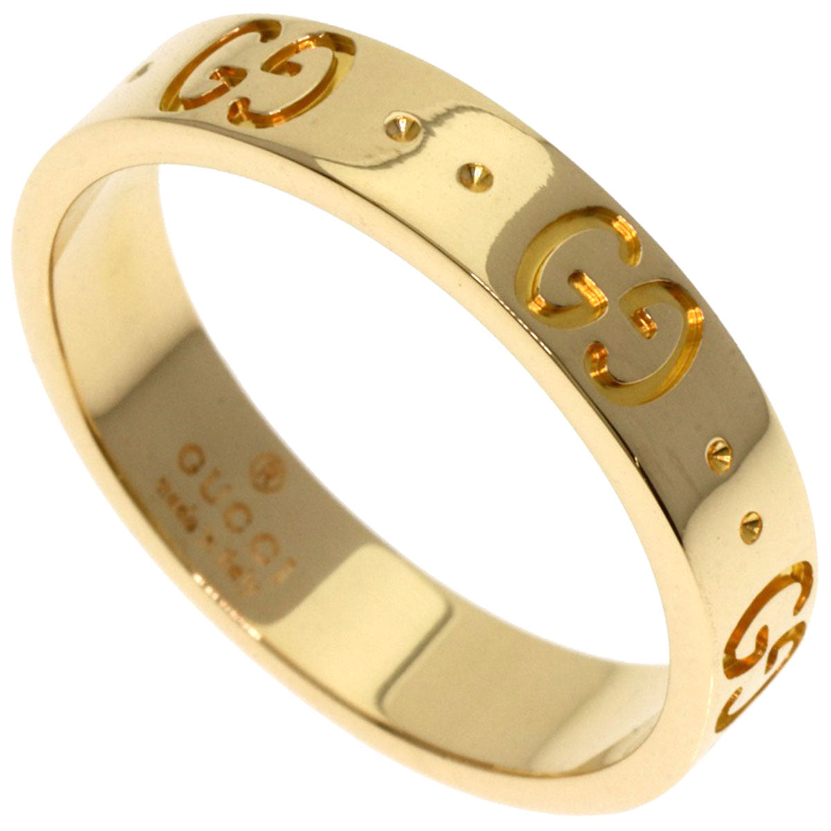 GUCCI Ring 18K Yellow Gold gold Icon #12