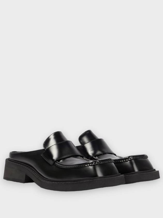 Luxury Balenciaga Trending 2025 Inspector 40MM Leather Bloafer Black