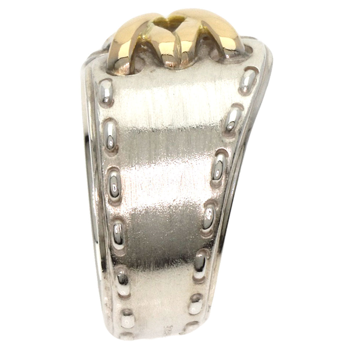 HERMES Ring SV gold Mexico Ring #50