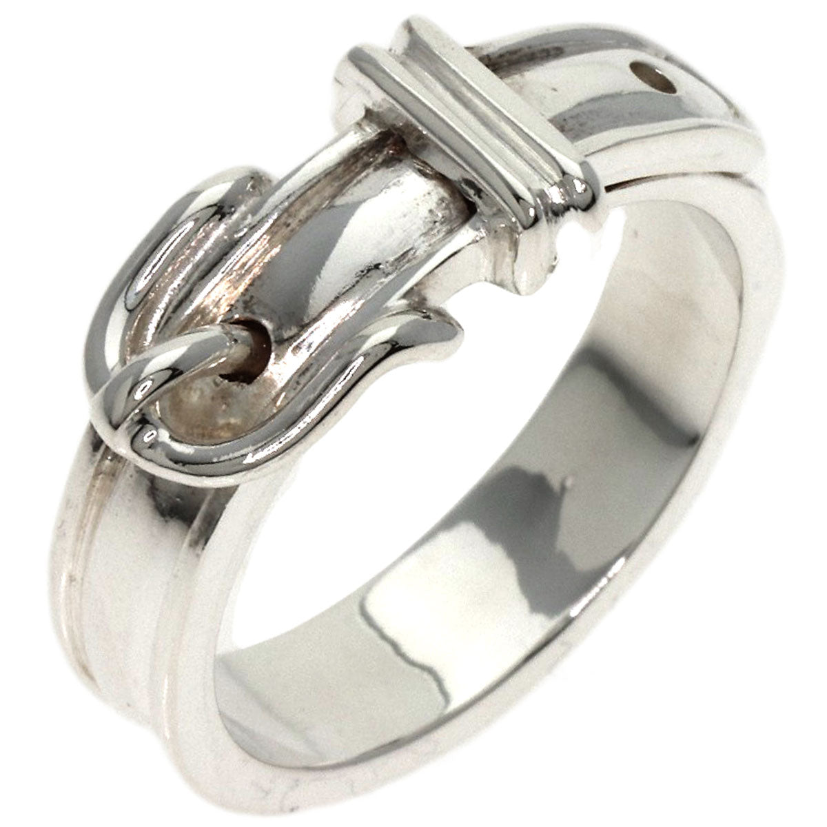 HERMES Ring SV Silver Saintur belt