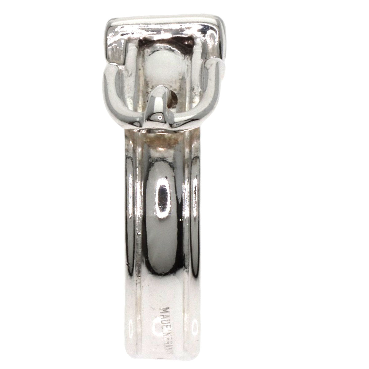 HERMES Ring SV Silver Saintur belt