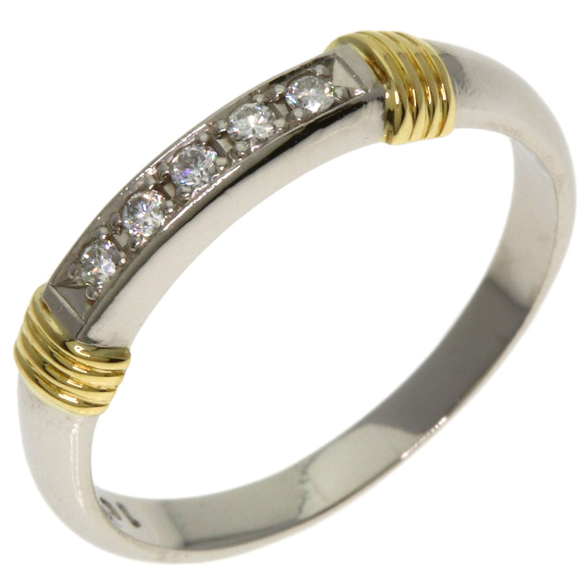 Christian Dior Ring PT900 Silver diamond