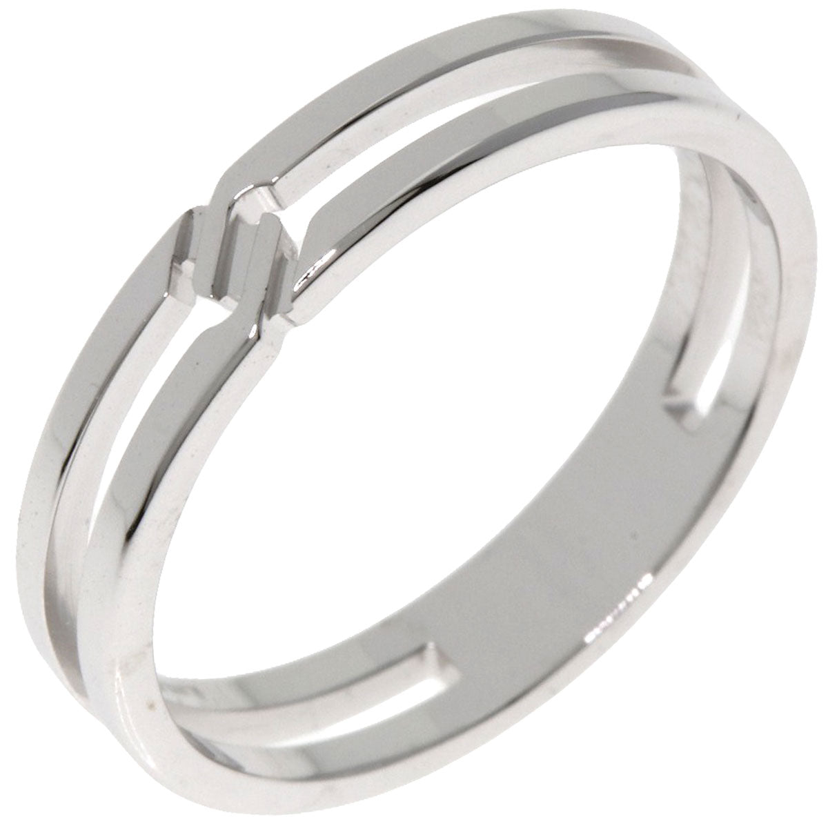 GUCCI Ring K18WG Silver Infinity #16