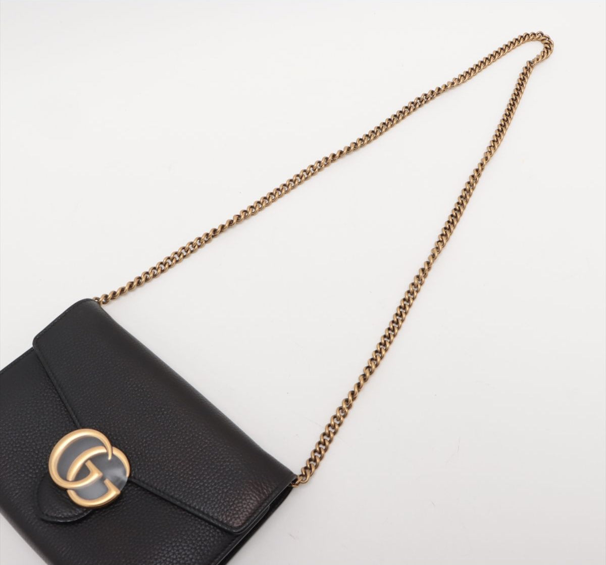 Gucci GG Black Marmont Chain Bag