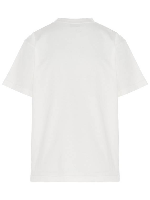 Luxury Balenciaga Trending 2025 WoMen's The Simpsons Printing Small Fit Short Sleeve T-Shirt White