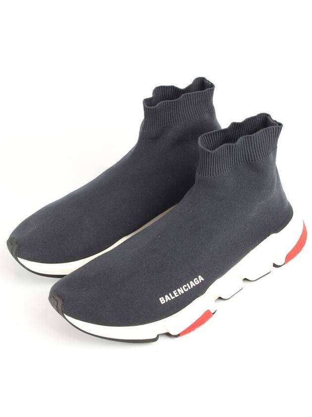 Luxury Balenciaga Trending 2025 Speedrunner sneakers dark gray 42 5 275