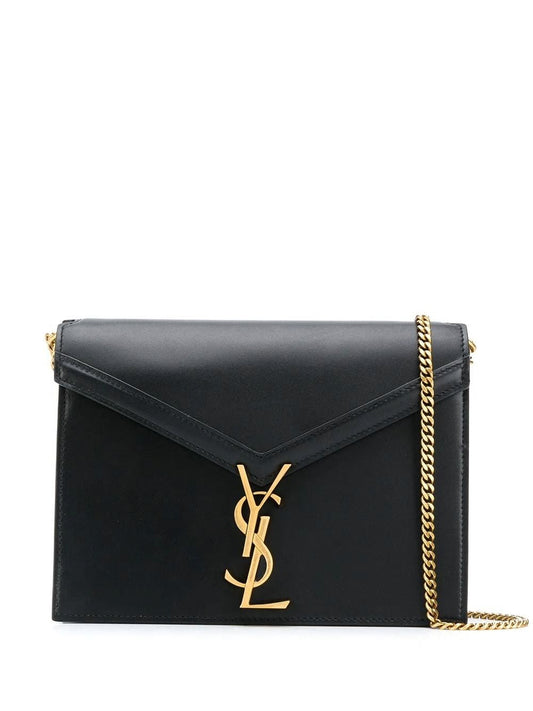 Luxury Saint Laurent Trending 2025 Women's Mg M Cassandra Cb Calf in 1000 | 5327500SX0W1000