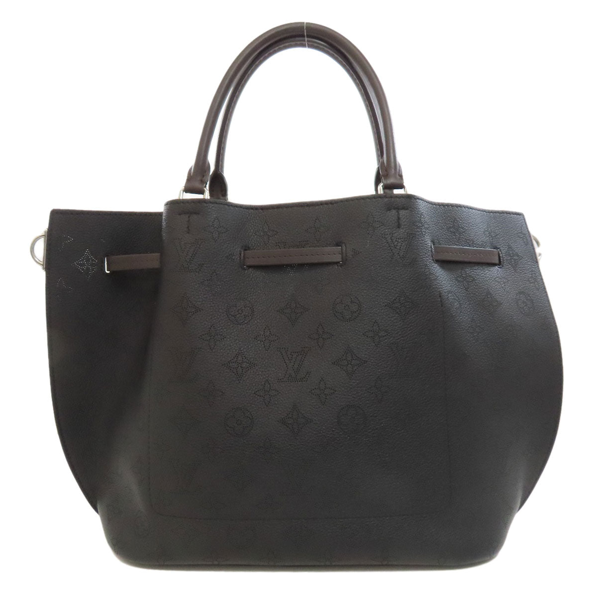 LOUIS VUITTON Tote Bag M54402 Mahina leather black Giroratta