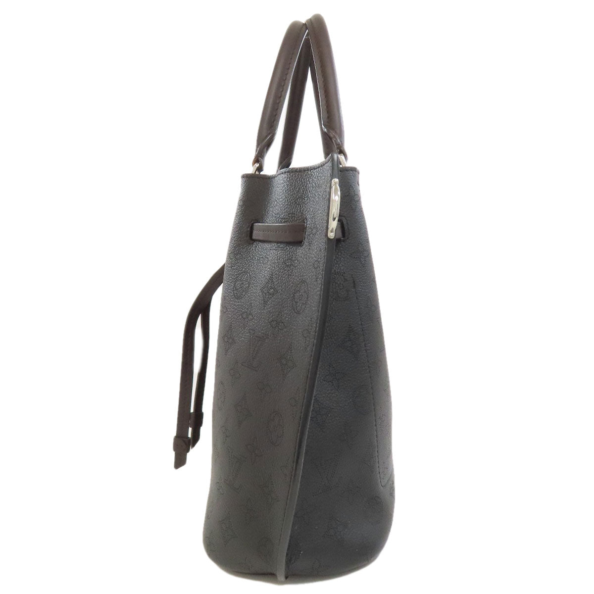 LOUIS VUITTON Tote Bag M54402 Mahina leather black Giroratta