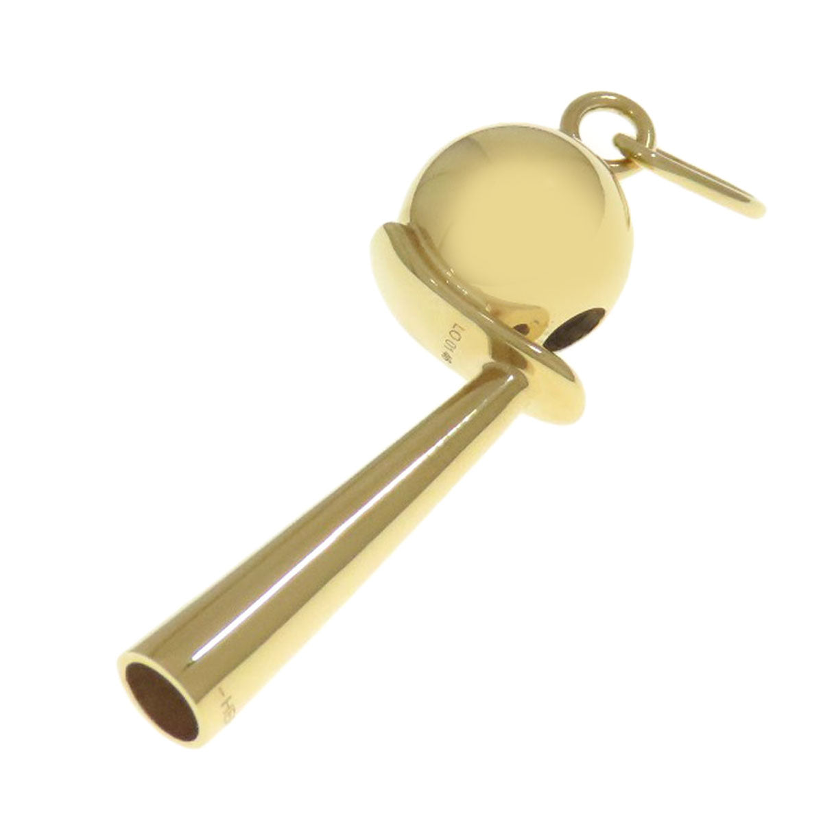 HERMES Pendant top Gold Plated gold Shifure Women