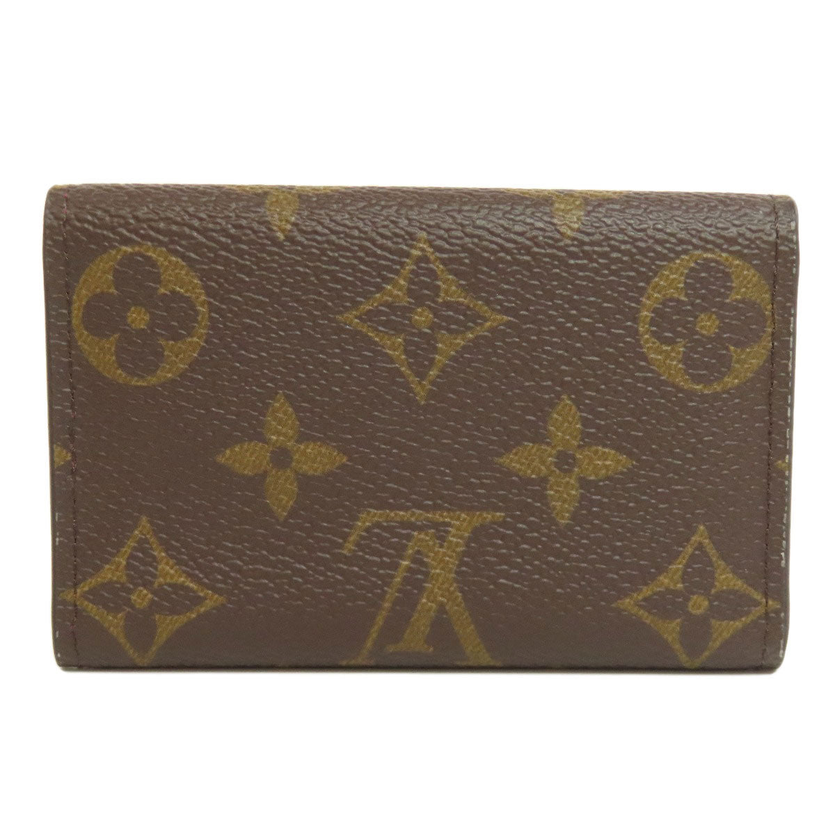 LOUIS VUITTON Key case Key holder  M60701 Monogram canvas Brown Multicles6 Women