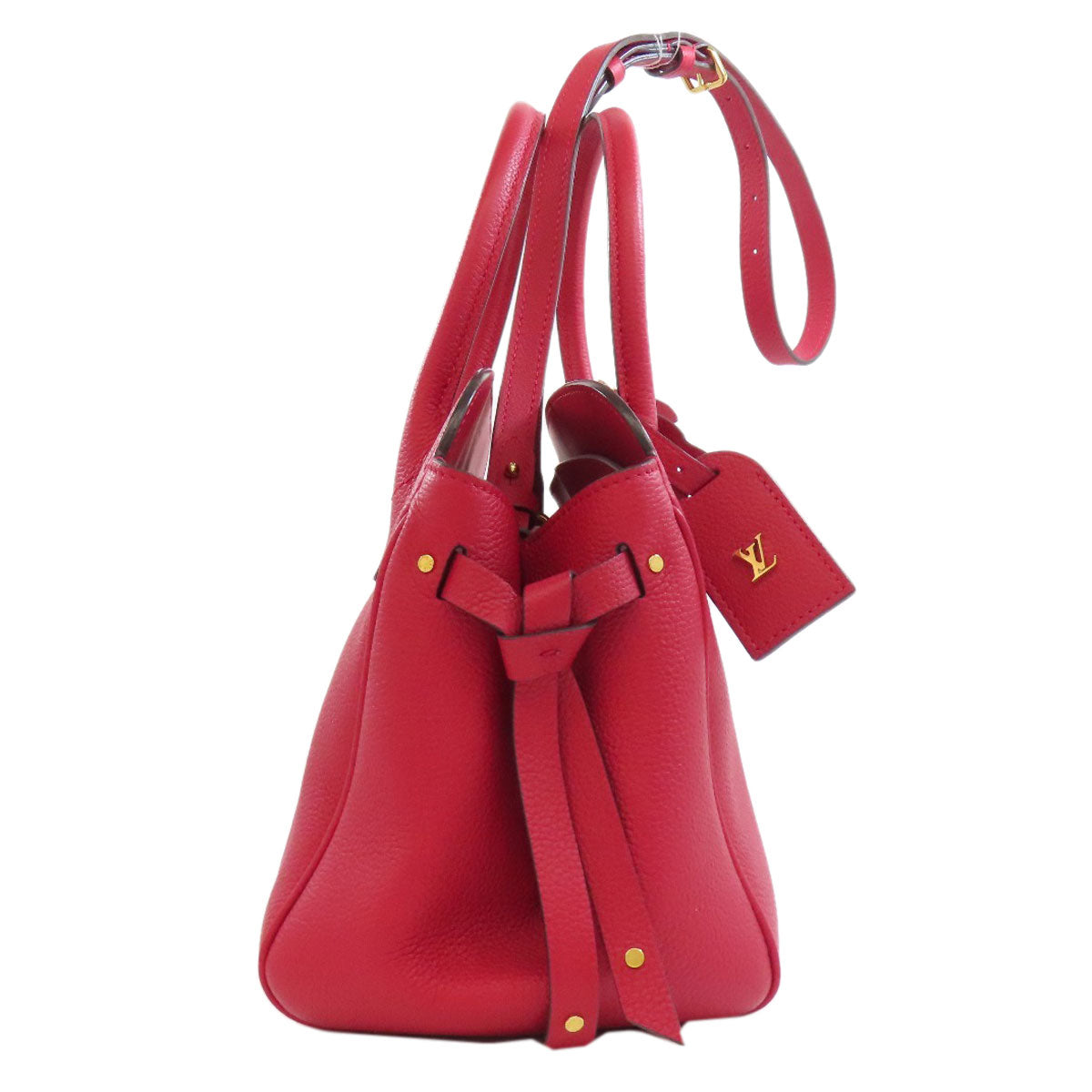LOUIS VUITTON Handbag M54349 leather Red Mira PM Women