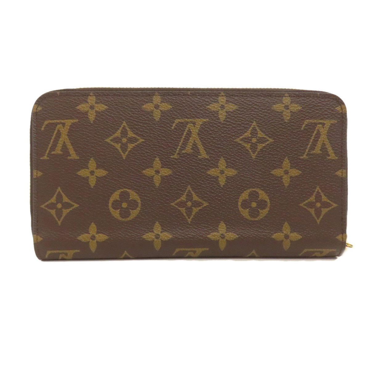 LOUIS VUITTON Long Wallet Purse M42616 Monogram canvas Brown Zippy wallet