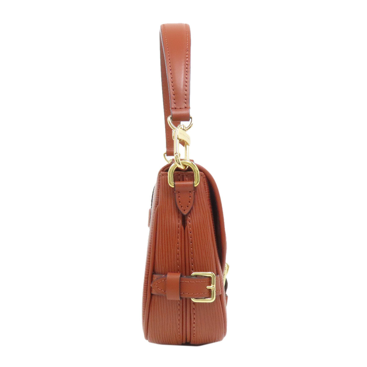 LOUIS VUITTON Handbag M23470 Epi Brown Saumur BB