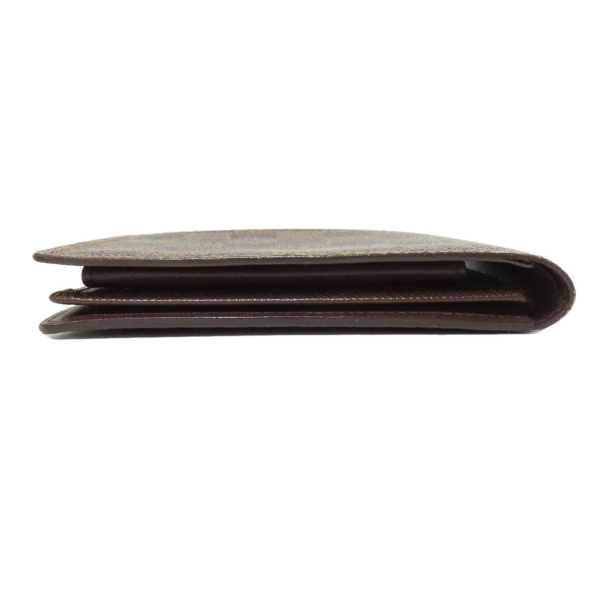 LOUIS VUITTON Bifold Wallet N60011 Damier canvas Brown Portefeuille Florin Women